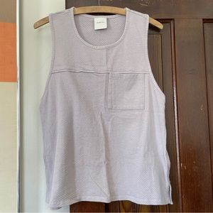 Varley Mesh Knit Workout Tank Top Size Medium